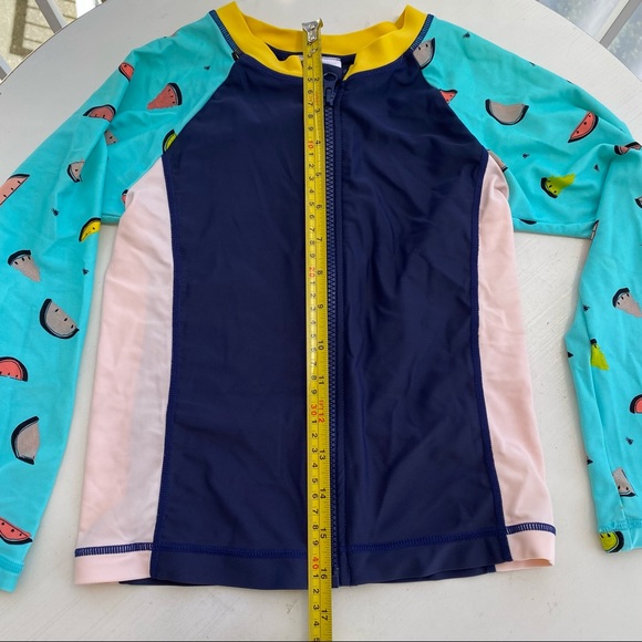 Hanna Andersson Girl’s Rashguard Swim Top - Picture 1 of 8